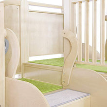 Guidecraft City Toddler Loft Wooden Climber Activity Center White Natural