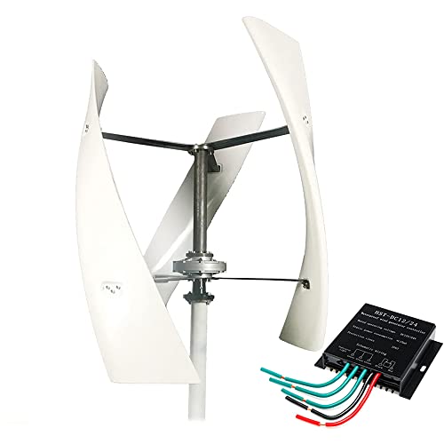 AISINILALAO 12V 24V 48V Household Wind Energy Wind Turbine Generator, 5000W with Free Charging Controller + 220V with Solar Cell System for Household Farm,48v