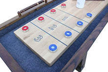 Hathaway Cheyenne 12' Shuffleboard Table Rustic Oak