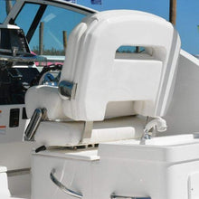TACO Metals Capri Deluxe Helm Chair 25 Inches Wide White