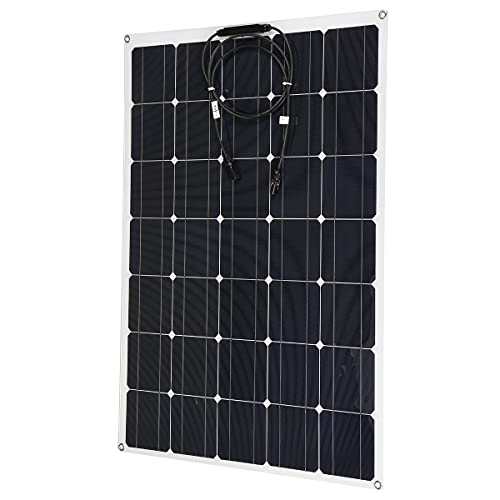 Solar Panel Kit Complete 12V 18V 320W Flexible Panel Solar Energy for Home System Battery Charger Power Bank Generator (640w) (640w)