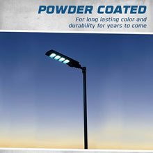OHLECTRIC 2-3/8" Round Pole Top Mounting Adapter – 1 Tenon Slipfitter Round Straight Arm - Powder-Coated Zinc Steel with Stainless Hardware, 35 LBS Capacity - Durable Outdoor Installation