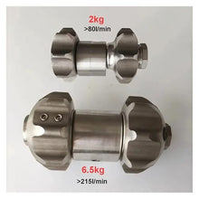 Arionyx Fast Rotate Vibrating Sewer Nozzle 3000PSI Stainless Steel Jetter Nozzle for Drain Sewer Cleaning