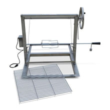 Stainless Steel Santa Maria Drop In Grill with Rotisserie Kit