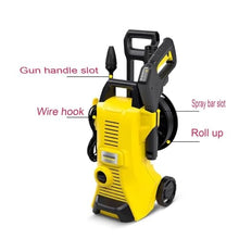 Water Pipe Storage Rack Car Washing Machine, Household 220V Portable High-Pressure Cleaning Machine, Brush Car, Water Gun High Power Hose Holder Stand