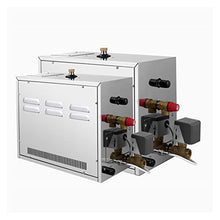 YWangQiang Sauna Steam Generator Personal Use 3KW Commercial Self-Draining Steam Generator Shower System Stainless Steel Sauna Bath Steam Generator with Digital Controller Sauna Accessories
