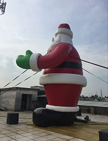 Air-Ads Supplies 20ft Inflatable Giant Christmas Santa Claus Red Green