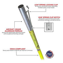 Jameson JE-6PKG-2 Tree Pruner & Pole Saw Kit — 12-Ft Reach, OSHA-Rated Dielectric Fiberglass Poles, 13" Barracuda Tri-Cut Saw Blade, Cut Safe Pruner — Complete Arborist & Landscaping Set