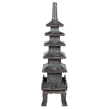 Design Toscano Nara Temple Pagoda Garden Statue 71 Inch Verdigris