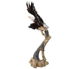HI-LINE Majestic Eagle Perched Statue
