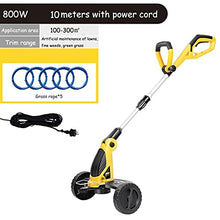 AMYYTL Lawn Mowers Electric Lawn Mowers Push-Type Small Lawn Mowers Household Garden Adjustable Multifunctional Mowers