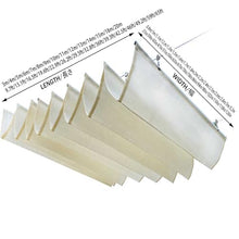 HOFUNTRE Pergola Shade Cover Retractable，Telescopic Canopy Pergola Cover ，Wave Sunshade Net，Widely Used, Suitable For Home Or Commercial Environment, Sun Protection, Durable(W:1.7m/5.57ft*L:12m/39.3ft