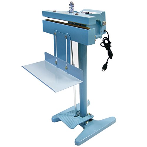 JORESTECH 12" Foot Pedal Constant Heat Sealer Heavy Duty Green & White