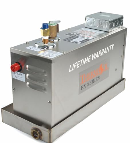 ThermaSol TFXA-390 FX Series Auto Flush Steam Generator with Power Flush and Fast Start - 395 Max Room Size