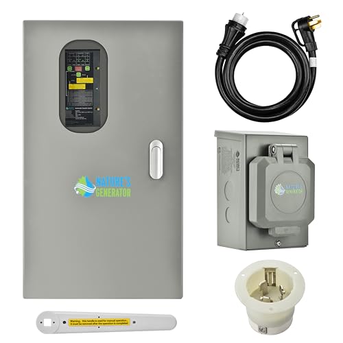 Nature's Generator 50A Automatic Transfer Switch UL Approved (No Wire No Breaker)