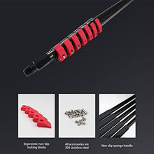 HASMI Roof Cleaning Brush, Solar Panel Cleaning Brush, Brush Window and Solar Panel Cleaning System, Windows Cleaning & Washing Tool