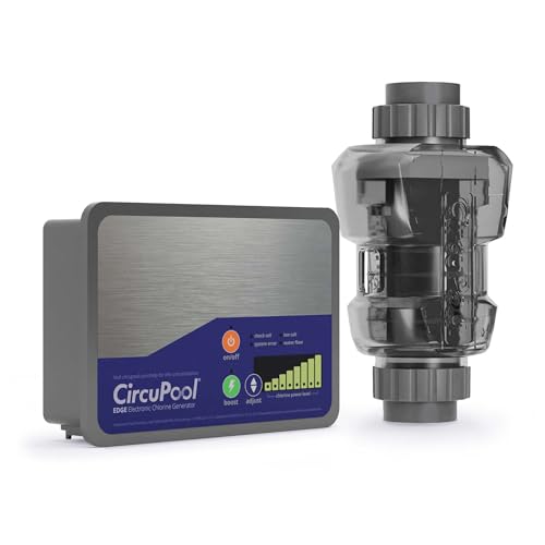 CircuPool EDGE40 Salt Chlorine Generator | USA-Made | 40,000 gal Max