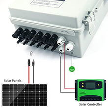2400W 48V Solar Power System Kit for Home House Off Grid Solar Panel Kit with 20pcs 120W Rigid Monocrystalline Solar Panel, 60A PWM Charge Controller, 6 String PV Combiner Box, 3000W Inverter