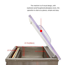 LGXEnzhuo Single Chamber Vacuum Packaging Machine 110V 900W Silver