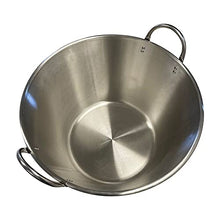 Cazo Grande Para Carnitas Stainless Steel Wok comal Fry 27-1/2''W x 16-1/2''H