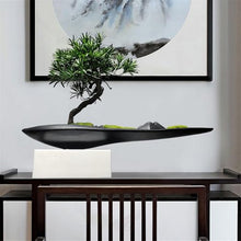 YXIANG56Q Fake Plants Artificial Green Plant Ornaments Bonsai Tree Fake Office Desk Decor Bonsai Tree