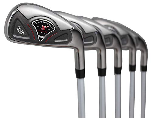 Extreme X7 Complete Iron Set Right Handed Regular Flex Graphite Shafts Black