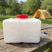 DIROVO Rain Barrels Potable Outdoor Plastic Water Storage 50L/75L/110L/150L/200L/340L Carrier Durable Tank with Tap for Travel Hiking Camping Emergency(340L)
