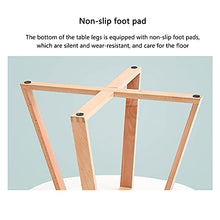 Round Bistro Table Small Round Table Pub Table for Home and Office Outdoor Accent Table(Color:Large,Size:1) (Large 1)