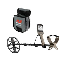MINELAB X-Terra Elite Bundle, Waterproof, All Terrain Adult Metal Detector, Multi-IQ Precision Targeting with Simultaneous Multi-Frequency Technology, Includes Multi-Pocket, Hard Shell Finds Pouch
