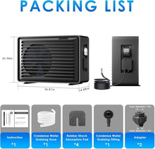 POOLTOHOT Pool Heater for Inground Pools and Above Ground Pool (21000 Gallons), 58000 BTU Electric Pool Heater Build-in Compressor for Heating and Cooling, Pool Heat Pump with Smart WiFi Control