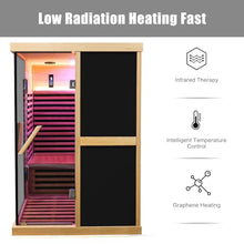 EPOFIT 2 Person Far Infrared Sauna Black