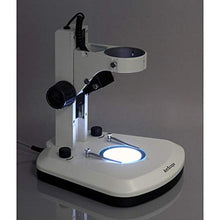 AmScope TS130R-LED Microscope Table Rack Stand with LED Lights White