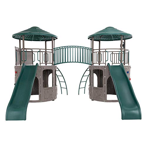 Lifetime Double Adventure Tower 90971 Brown/Green