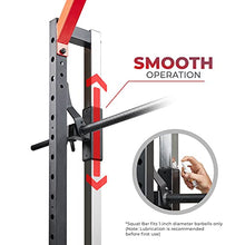Sunny Health & Fitness Smith Machine Squat Rack Essential Series Black