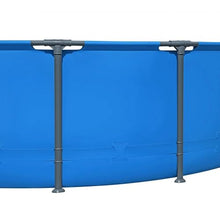 14ft x 42in Round Metal Frame Above Ground Swimming Pool, Pool Only