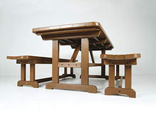 POLYWOOD Park 72-Inch Harvester Backless Bench, Sand