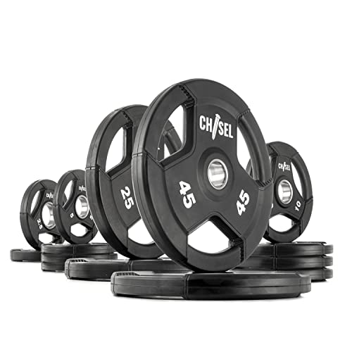 XMark CHISEL Olympic Weight Plates 205 lb Set