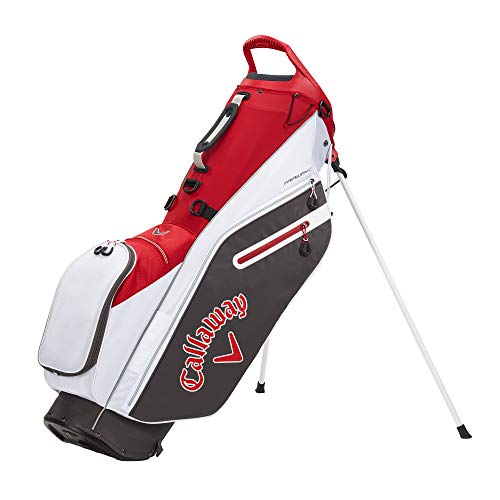 Callaway Golf 2021 Fairway C Stand Bag Charcoal/White/Cardinal