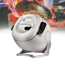 Jiayiyoux Automatic Stir Fry Machine 6L Countertop Cooker with Drum Design Powered Smart 360° Cooking Machine for Home Outdoor Camping Travel Cooking,110 1000W