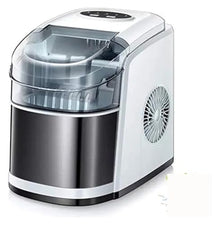 Ice Maker, Portable Electric Ice Maker Machine for Home Use for Outdoor Applications for Cold Drinks with Bottled Water Input,for Home/Kitchen/Camping/RV(Black)