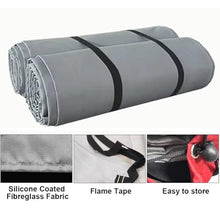 Sxlawesom Fire Blanket for Car Fireproof Cover Safe Fire Blanket for Ebike Storage,Charging and Discharging(19.7 * 26.3ft/6 * 8m)