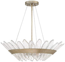Stiffel Hartford Gray Iron Pendant Chandelier Clear