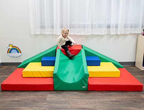Children's Factory Highlands Rainbow Climber Indoor Playground