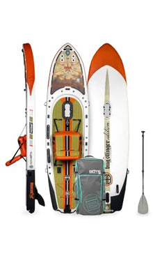 BOTE Rackham Aero Inflatable Stand Up Fishing Paddle Board Bug Slinger Backwater