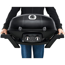 Napoleon TravelQ PRO285 Portable Natural Gas Grill, Black, 2 Burners, Tailgating, Camping, and Small Outdoor Spaces