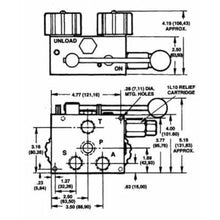 Buyers Products HVC715 Hydraulic Spreader Valve & Console 7/15 GPM