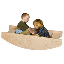 Contender Kids Birch Plywood Rocking Seesaw Natural