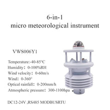 VWS006Y3 4-20mA Ultrasonic Wind Sensor Outdoor Meteorological Instrument Hygrometer Ultrasonic Weather Sensors(VWS006Y1)