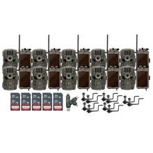 Stealth Cam 36MP Fusion Max Cellular Trail Camera Bundle with Solar Panel, Holders, Memory Cards, and Reader