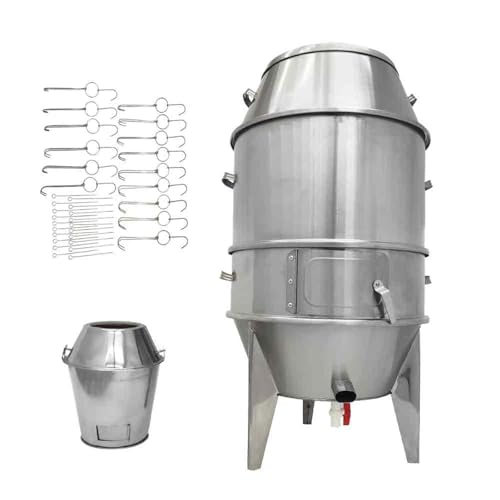 BEILOCKERY Commercial 410 Stainless Steel Charcoal Roast Duck Oven